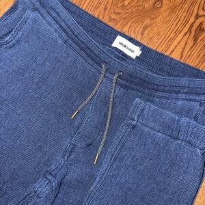 Taylor Stitch The Après Pant Rinsed Indigo Sashiko Men's Medium Stretch Blue